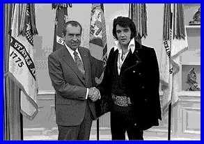 Elvis and President Nixon